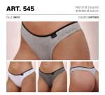 PACK X 3 DE TANGA DE MORLEY  FRASHE - Cod 544