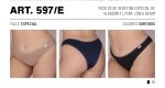 PACK X 3 DE VEDETINA DE ALGODÓN Y LYCRA. LINEA DENIM  FRASHE - Cod 597