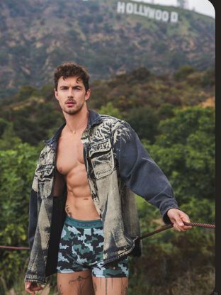 BÓXER DE ALGODÓN Y LYCRA ESTAMPADO LODY MEN - Cod 914E