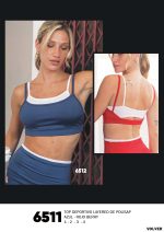 TOP DEPORTIVO LAYERED DE POLISAP SHEDYL - Cod 6511