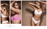 CONJUNTO DE MICROFIBRA CON DIJES. CORPIÑO SOFT SIN PUSH UP. COLALESS. SIGRY - Cod 1850