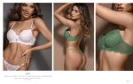 CONJUNTO DE PUNTILLA CON DIJES STRASS. CORPIÑO PUSH UP SOFT. TANGALESS. SIGRY - Cod 1905