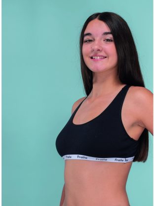 PACK X3 DE TOP DEPORTIVO DE MORLEY CON ELÁSTICO PERSONALIZADO FRASHE KIDS - Cod 9009