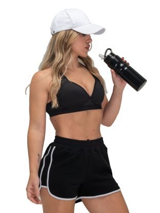 TOP DEPORTIVO TAZA SOFT TRIANGULO DE MICROFIBRA ESPALDA CRUZADA SHEDYL - Cod 7095