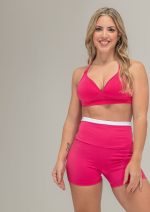 TOP DEPORTIVO TAZA SOFT TRIANGULO DE MICROFIBRA ESPALDA CRUZADA SHEDYL - Cod 7095